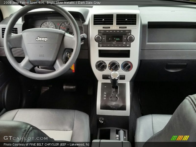 Bright Silver Metallic / Dark Slate Gray 2008 Jeep Patriot Sport 4x4