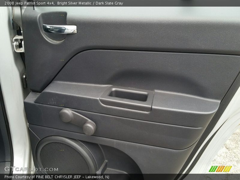 Bright Silver Metallic / Dark Slate Gray 2008 Jeep Patriot Sport 4x4