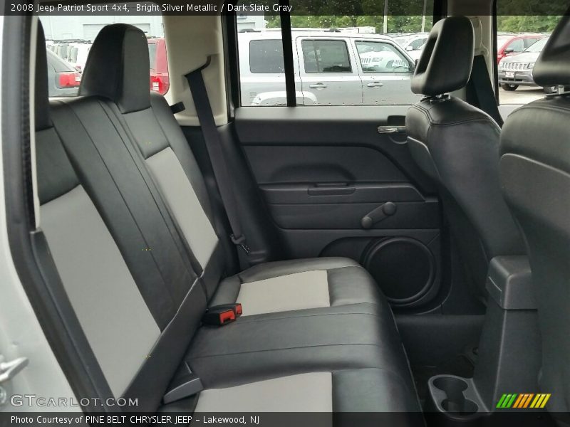 Bright Silver Metallic / Dark Slate Gray 2008 Jeep Patriot Sport 4x4