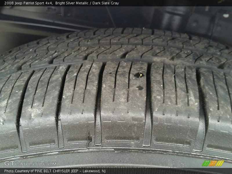 Bright Silver Metallic / Dark Slate Gray 2008 Jeep Patriot Sport 4x4