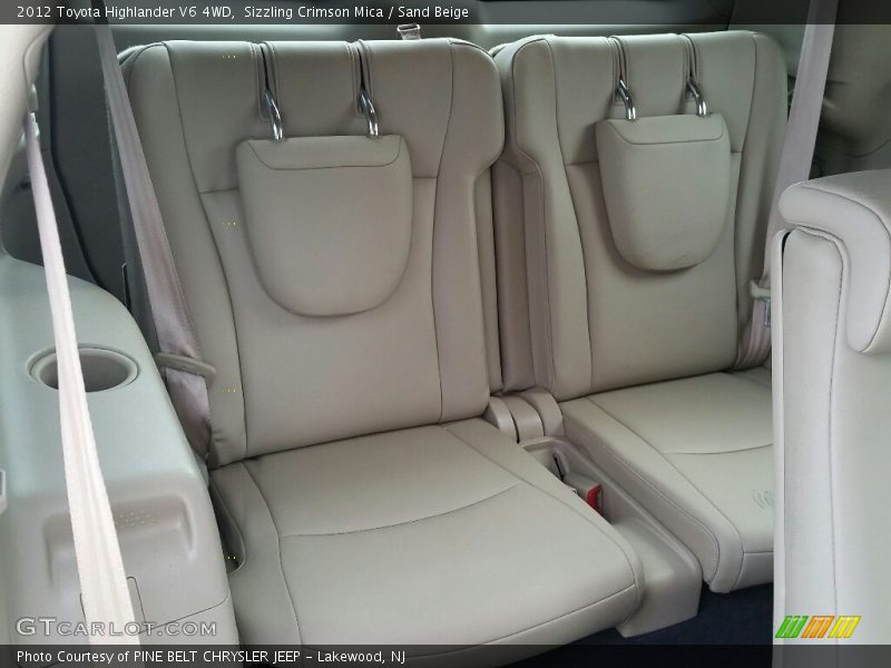Sizzling Crimson Mica / Sand Beige 2012 Toyota Highlander V6 4WD