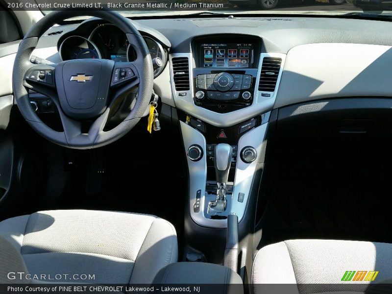 Black Granite Metallic / Medium Titanium 2016 Chevrolet Cruze Limited LT