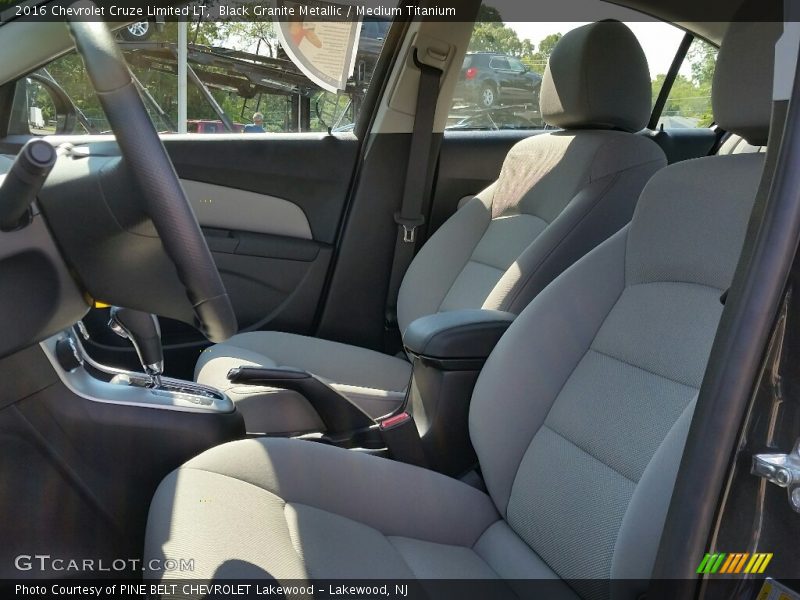 Black Granite Metallic / Medium Titanium 2016 Chevrolet Cruze Limited LT