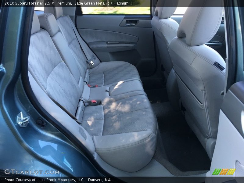 Sage Green Metallic / Platinum 2010 Subaru Forester 2.5 X Premium