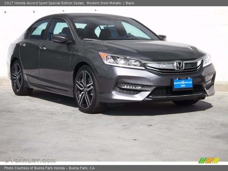 Modern Steel Metallic / Black 2017 Honda Accord Sport Special Edition Sedan