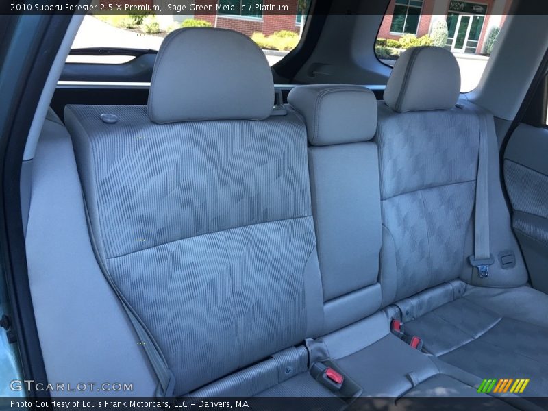 Sage Green Metallic / Platinum 2010 Subaru Forester 2.5 X Premium
