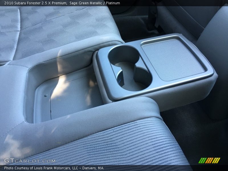 Sage Green Metallic / Platinum 2010 Subaru Forester 2.5 X Premium