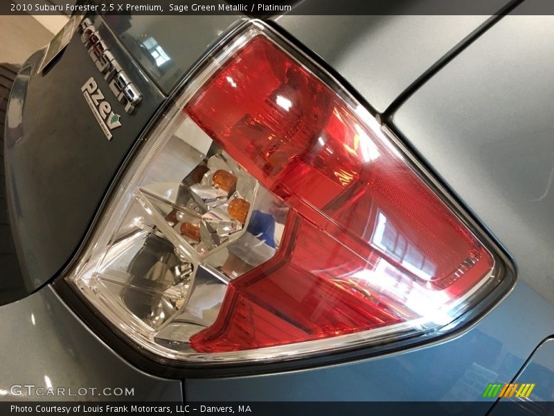 Sage Green Metallic / Platinum 2010 Subaru Forester 2.5 X Premium