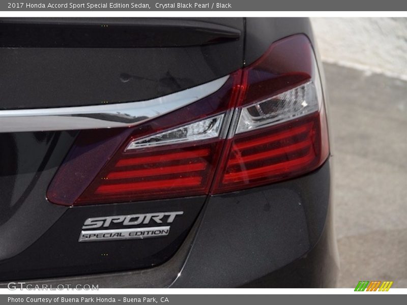 Crystal Black Pearl / Black 2017 Honda Accord Sport Special Edition Sedan