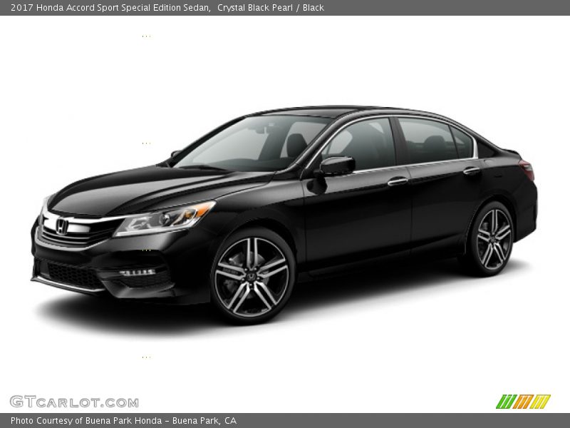 Crystal Black Pearl / Black 2017 Honda Accord Sport Special Edition Sedan