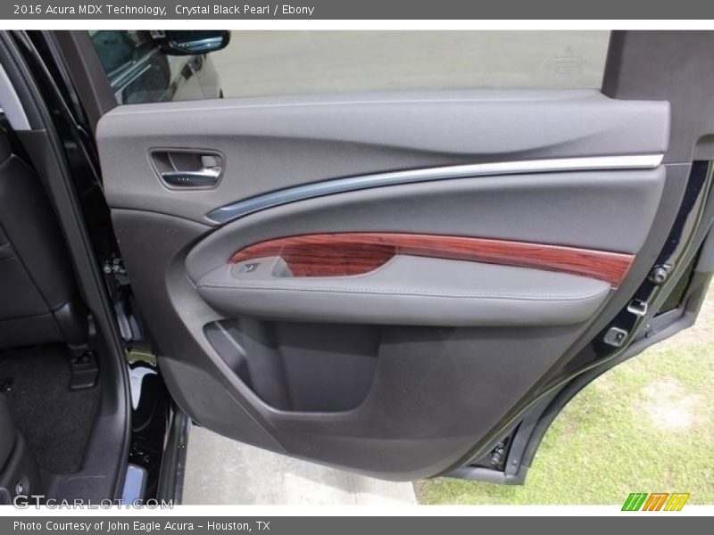 Crystal Black Pearl / Ebony 2016 Acura MDX Technology
