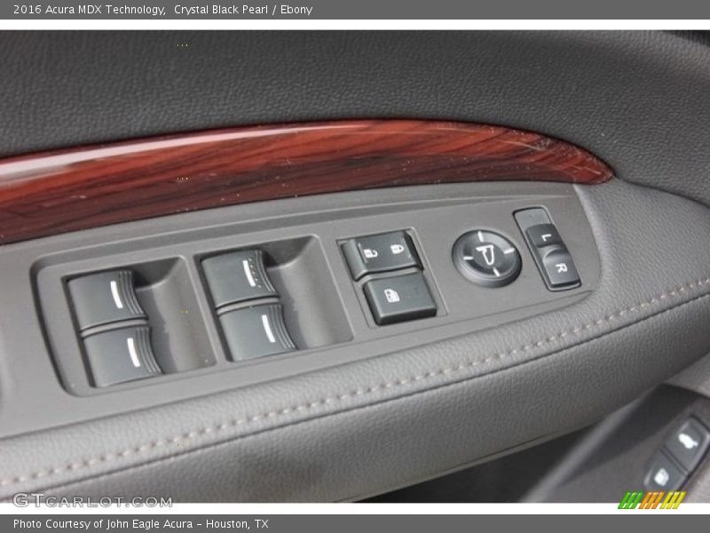 Crystal Black Pearl / Ebony 2016 Acura MDX Technology
