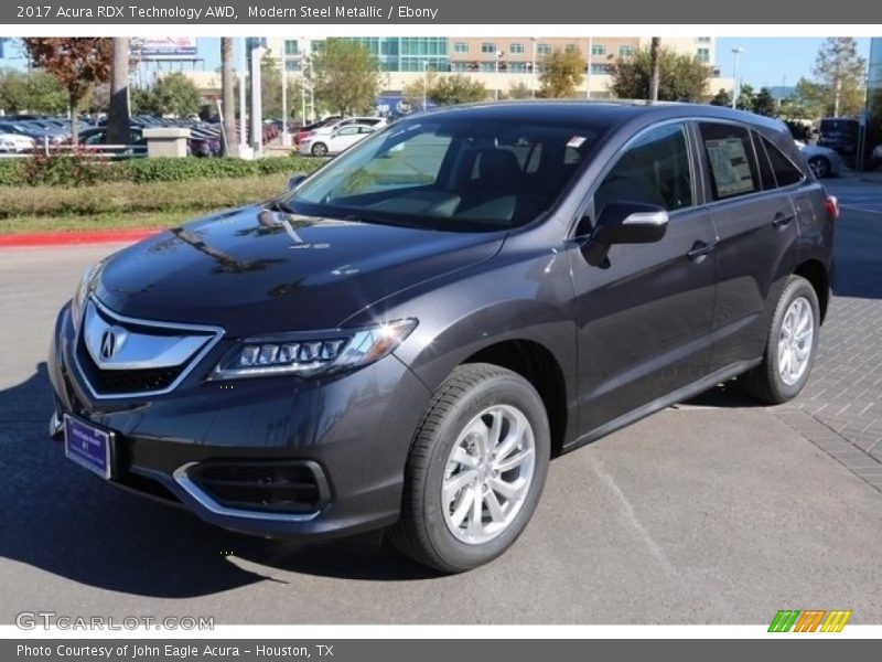 Modern Steel Metallic / Ebony 2017 Acura RDX Technology AWD