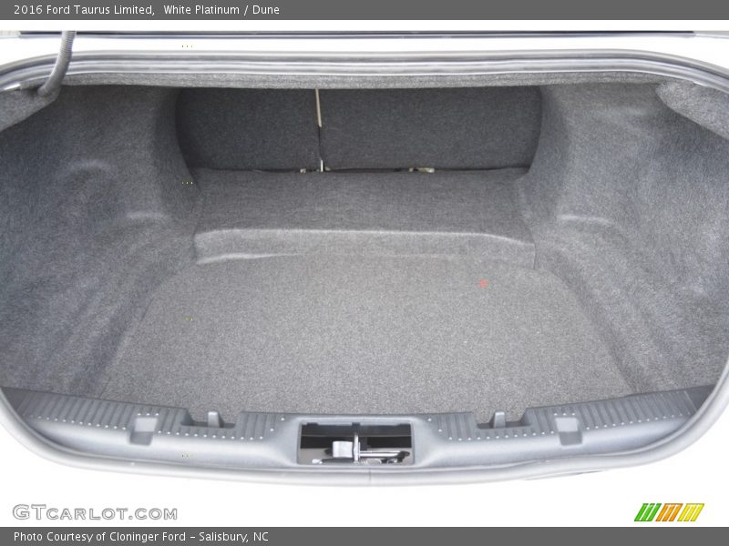 White Platinum / Dune 2016 Ford Taurus Limited