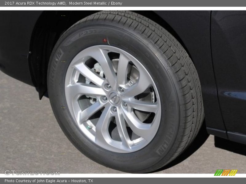 Modern Steel Metallic / Ebony 2017 Acura RDX Technology AWD