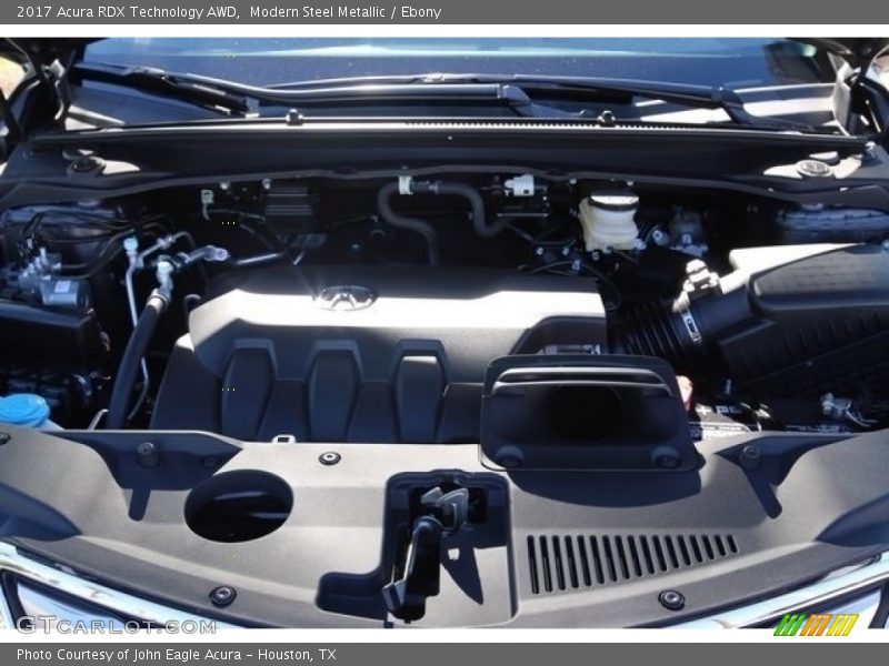 Modern Steel Metallic / Ebony 2017 Acura RDX Technology AWD