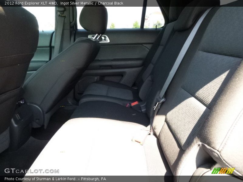 Ingot Silver Metallic / Charcoal Black 2012 Ford Explorer XLT 4WD