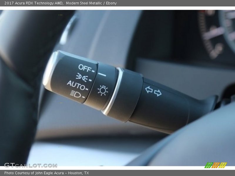 Modern Steel Metallic / Ebony 2017 Acura RDX Technology AWD