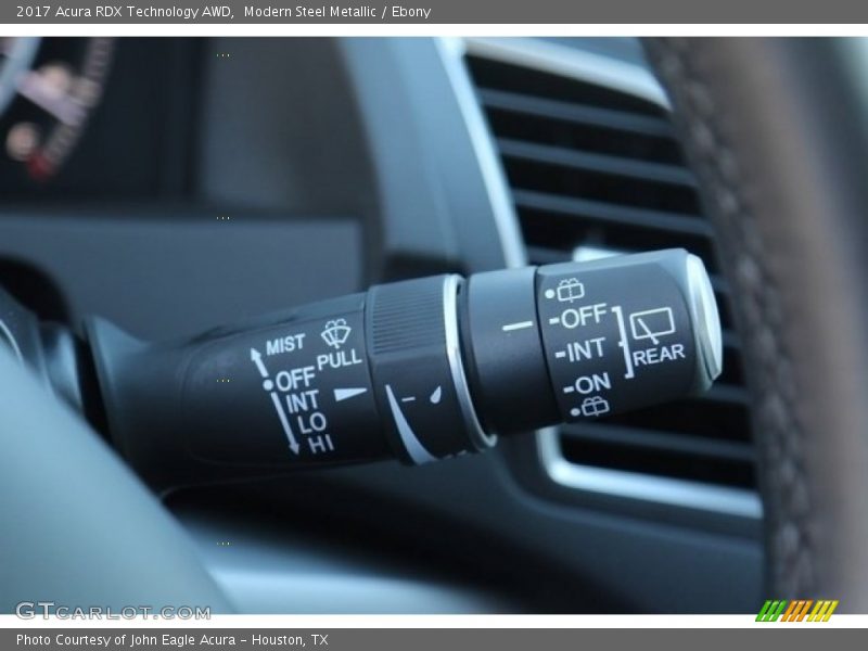 Modern Steel Metallic / Ebony 2017 Acura RDX Technology AWD