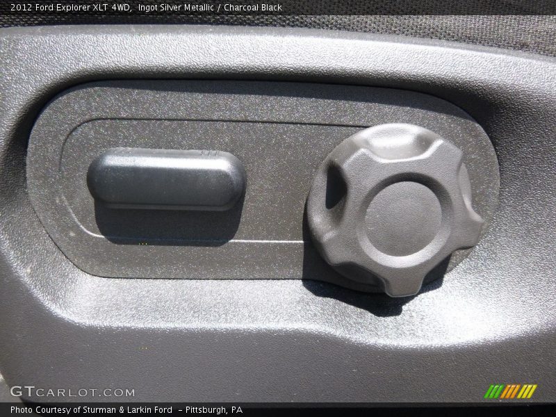 Ingot Silver Metallic / Charcoal Black 2012 Ford Explorer XLT 4WD