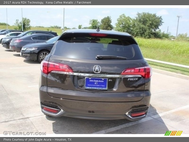 Kona Coffee Metallic / Parchment 2017 Acura RDX Technology