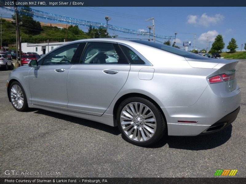 Ingot Silver / Ebony 2015 Lincoln MKZ FWD