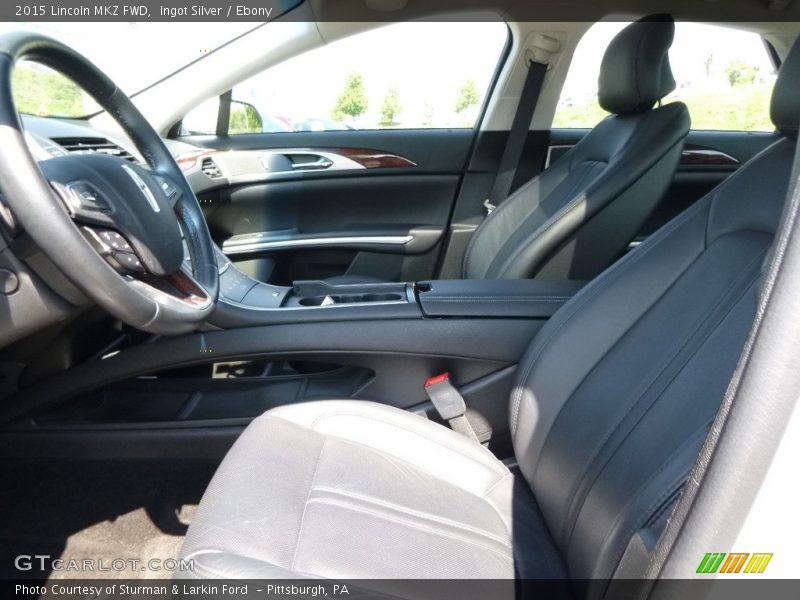 Ingot Silver / Ebony 2015 Lincoln MKZ FWD
