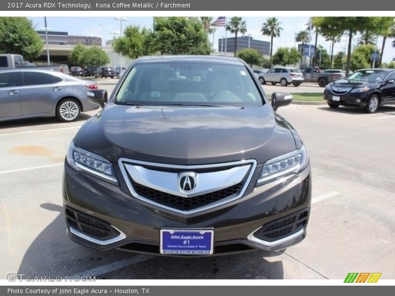 Kona Coffee Metallic / Parchment 2017 Acura RDX Technology