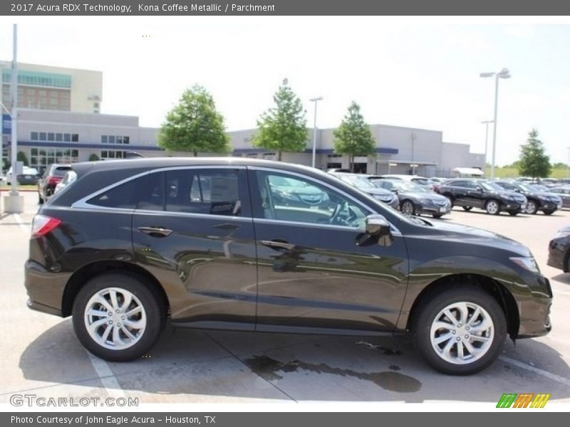 Kona Coffee Metallic / Parchment 2017 Acura RDX Technology