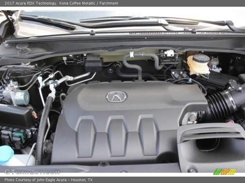 Kona Coffee Metallic / Parchment 2017 Acura RDX Technology