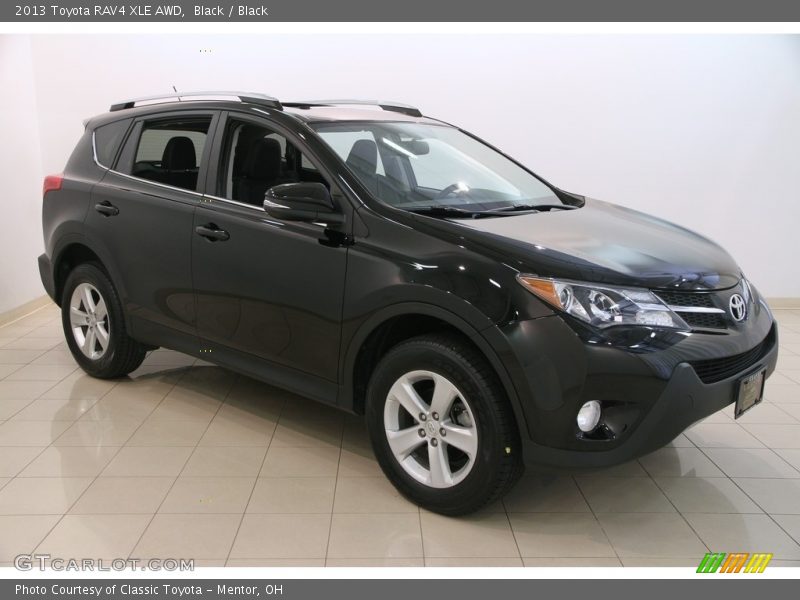 Black / Black 2013 Toyota RAV4 XLE AWD