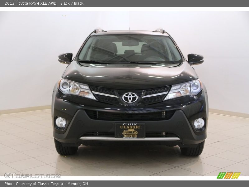Black / Black 2013 Toyota RAV4 XLE AWD