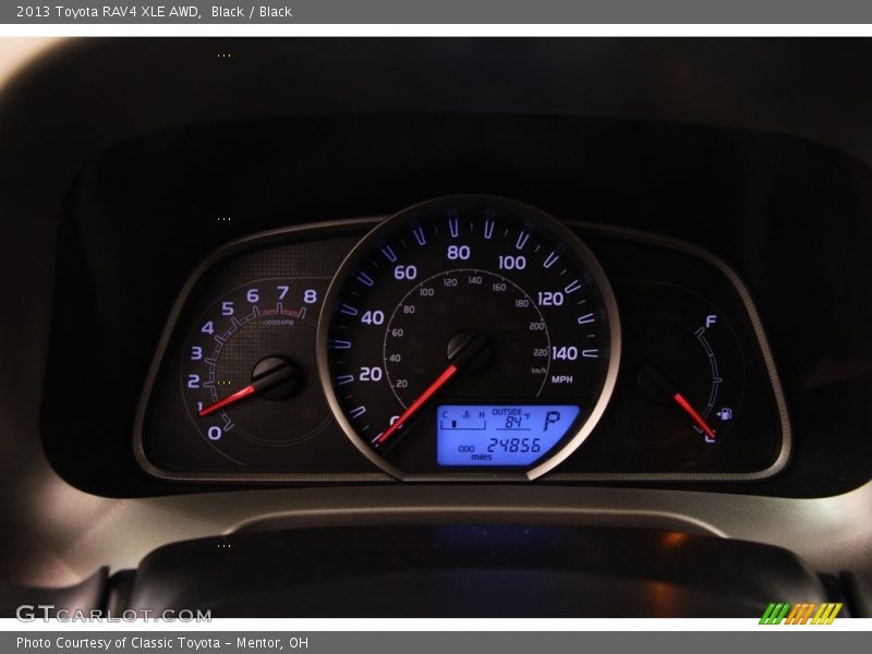 Black / Black 2013 Toyota RAV4 XLE AWD