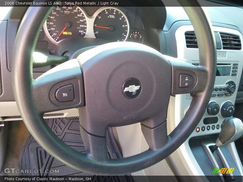 Salsa Red Metallic / Light Gray 2006 Chevrolet Equinox LS AWD