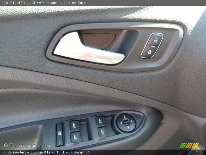 Magnetic / Charcoal Black 2017 Ford Escape SE 4WD