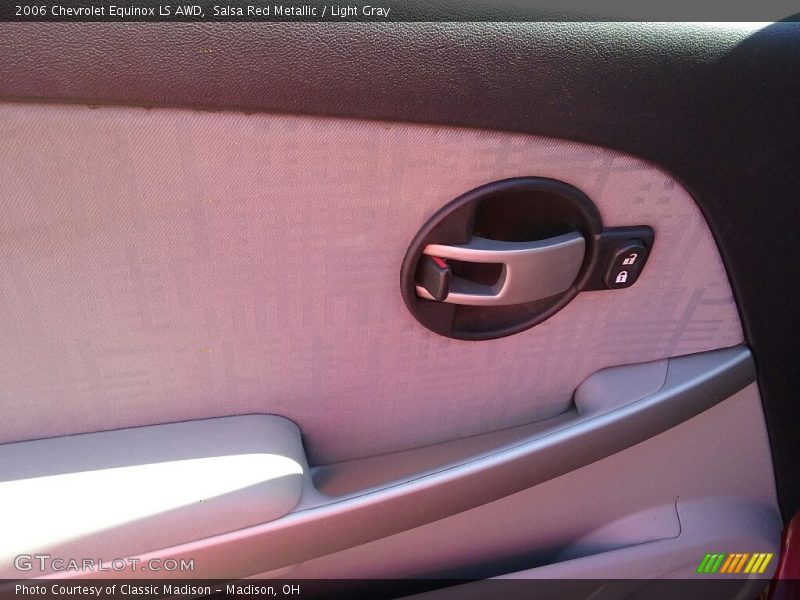 Salsa Red Metallic / Light Gray 2006 Chevrolet Equinox LS AWD