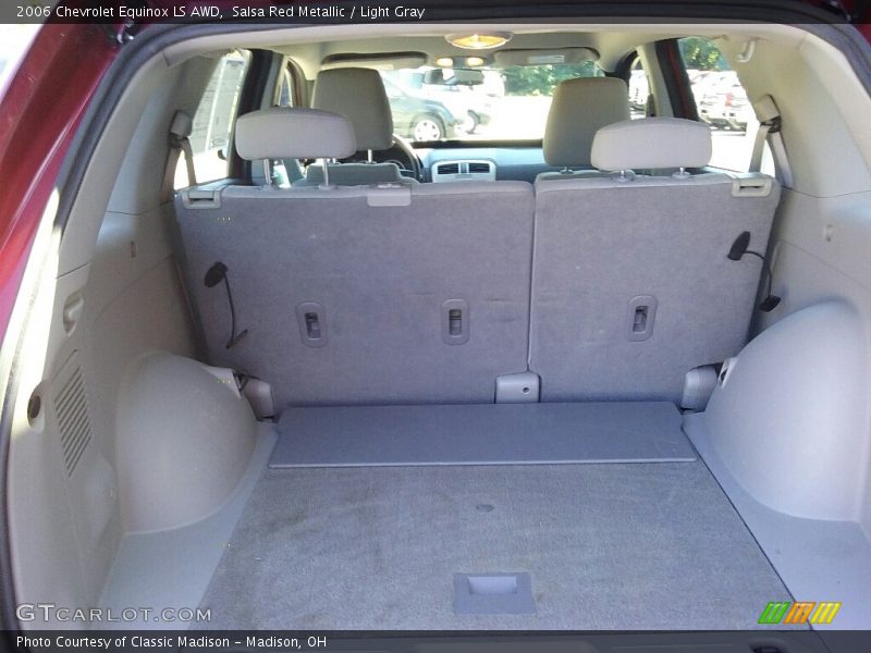 Salsa Red Metallic / Light Gray 2006 Chevrolet Equinox LS AWD