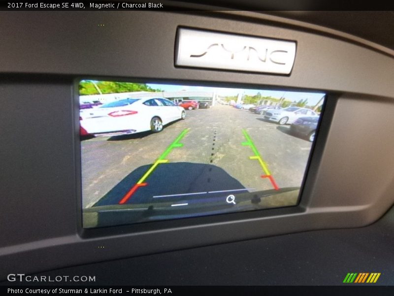 Magnetic / Charcoal Black 2017 Ford Escape SE 4WD