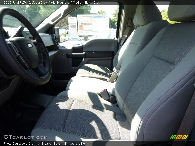 Magnetic / Medium Earth Gray 2016 Ford F150 XL SuperCrew 4x4