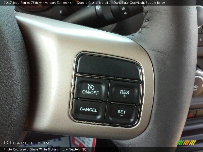 Granite Crystal Metallic / Dark Slate Gray/Light Pebble Beige 2017 Jeep Patriot 75th Anniversary Edition 4x4