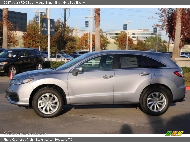 Lunar Silver Metallic / Ebony 2017 Acura RDX Technology