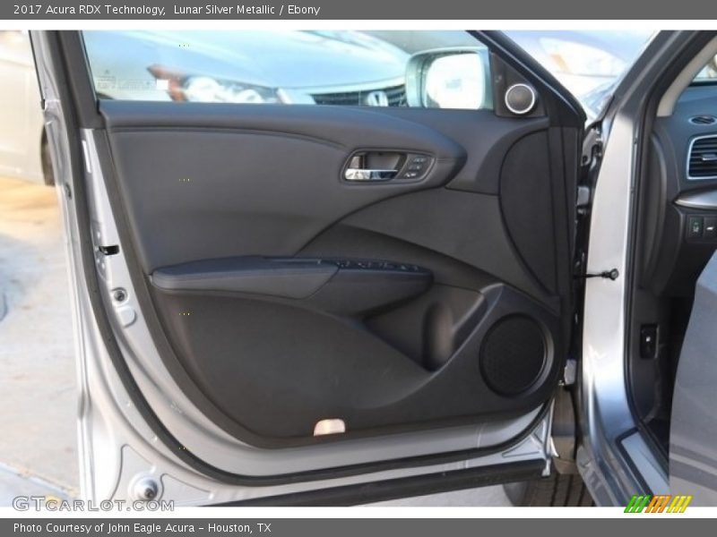 Lunar Silver Metallic / Ebony 2017 Acura RDX Technology