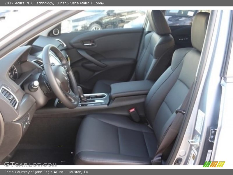 Lunar Silver Metallic / Ebony 2017 Acura RDX Technology