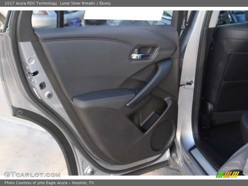 Lunar Silver Metallic / Ebony 2017 Acura RDX Technology