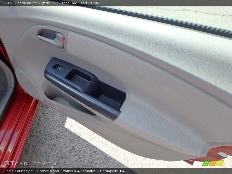 Tango Red Pearl / Gray 2010 Honda Insight Hybrid EX