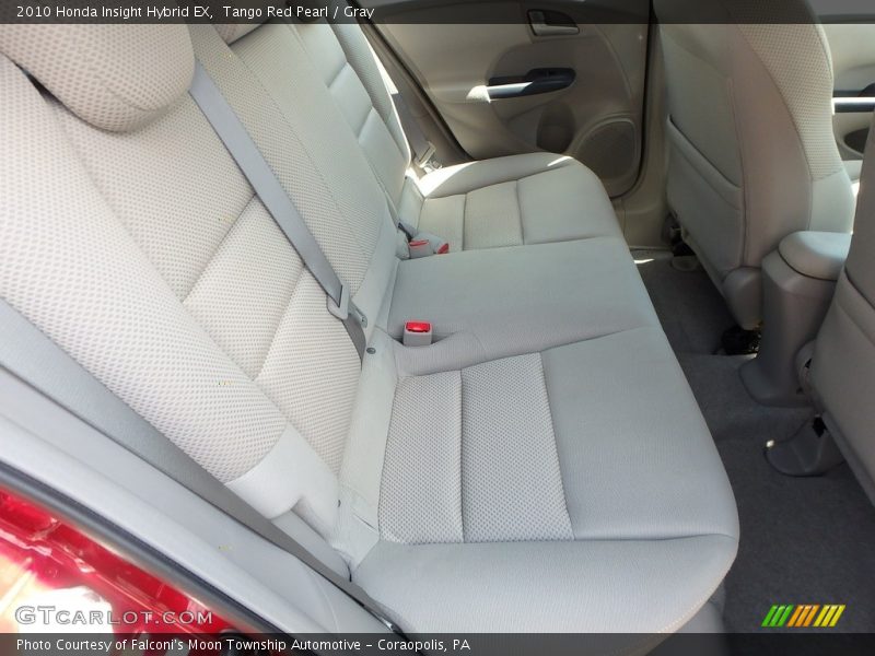 Tango Red Pearl / Gray 2010 Honda Insight Hybrid EX