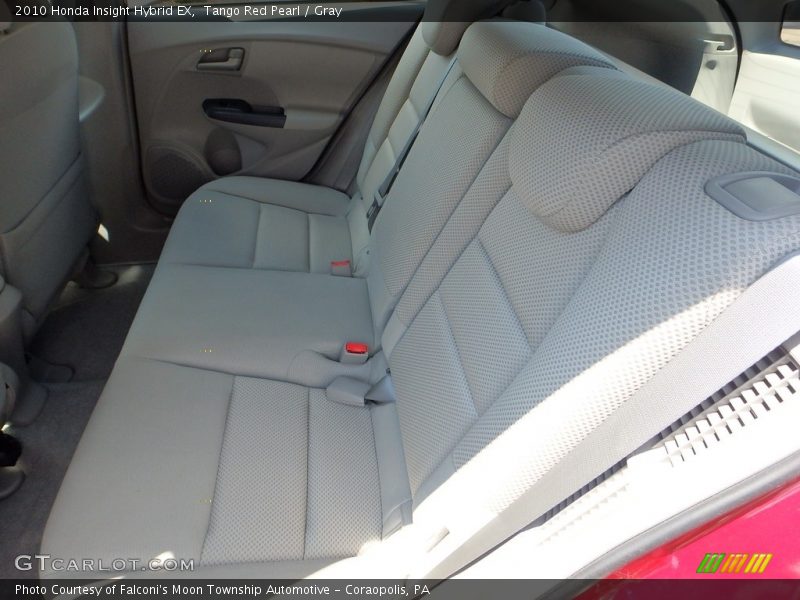 Tango Red Pearl / Gray 2010 Honda Insight Hybrid EX