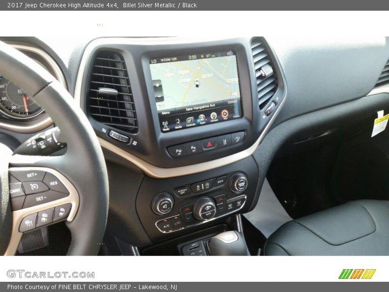Billet Silver Metallic / Black 2017 Jeep Cherokee High Altitude 4x4