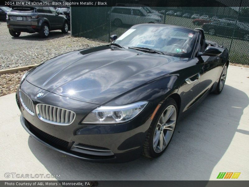 Black Sapphire Metallic / Black 2014 BMW Z4 sDrive35i