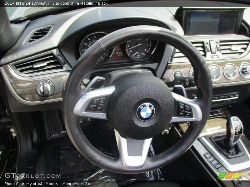 Black Sapphire Metallic / Black 2014 BMW Z4 sDrive35i
